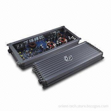 1,600W x 1 RMS at One Ohm Class-D Monoblock Compact Amplifier, Measures 430 x 176 x 51mm